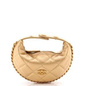 Chanel Chain Around Hobo Pouch Quilted #242796C36B